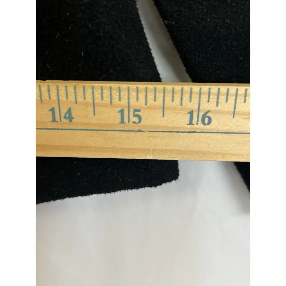 Jessica Simpson Pea Coat Girl 7 - 8 Black Double Breasted Warm Classic Outerwear